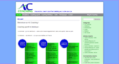 Desktop Screenshot of ac-coaching.fr
