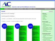 Tablet Screenshot of ac-coaching.fr